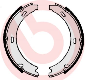 BREMBO S50508 | Fren Balatası Arka Park Frenı Mercedes W124 W210 W140 W220 R170