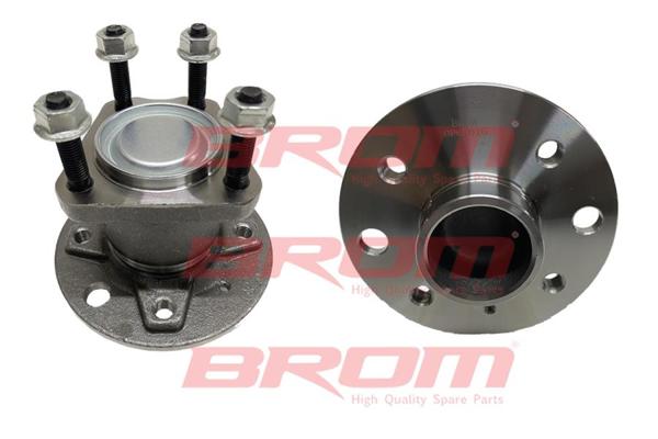 BROM OP61016 | Arka Teker Poryası 4 Bijon ABS Hariç Meriva A 03>10 Astra G 98>10 Combo C 01>11