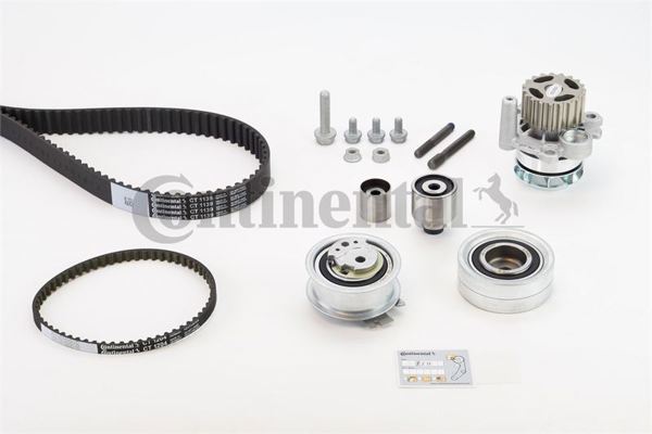 CONTINENTAL CTAM CT1139WP8PRO | Komple Triger Set 1.6-2.0 TDI (Devirdamli + Pompa Kayışlı)