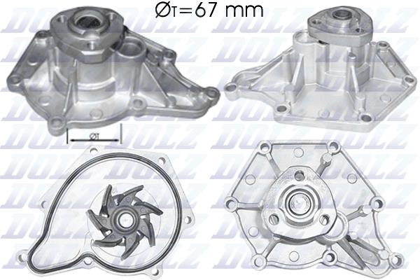 DOLZ A213 | Devirdaim A4 07 > 12 A5 07 > 12 A6 06 > 11 A8 07 > 10 Q5 08 > 2,8 / 3,2Fsı Bdx Cala Calb Ccda Ccea