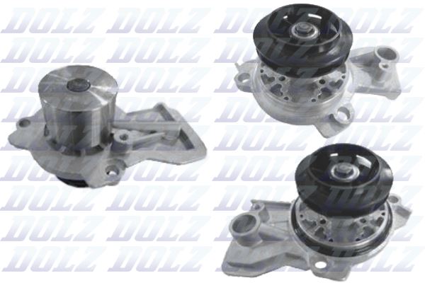 DOLZ A254E | Devirdaim Su Pompası Mekanik A1 Polo 15>18 Toledo 13>19 Fabia 15> Rapid 13>