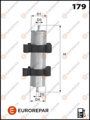 EUROREPAR 1611658580 | Yakıt Filtresi A4-A5-Q5 Caga-Caha-Casb-Clab-Cmfa 2.0 TDI-2,7 TDI-3,0 TDI 08 -