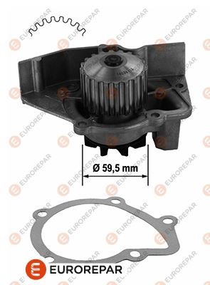 MOPAR (PSA) 1637173180 | Erp Su Pompası 405 406 306 806 205 309 Expert Partner Berlingo Xsara 506029 (Iam)