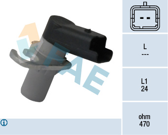 FAE 79117 | Krank Devir Sensörü Peugeot Partner-Expert-P206-P306-P308-P406-P408 Citroen Berlingo-C4-C5-Xsara 2. 0 16V 2.0 HDI Suzuki Grand Vitara 01 > 05 2.0 16V 2.0 HDI 2.2Hdı 3.0 16V Fiat Ulysse 02 > 11