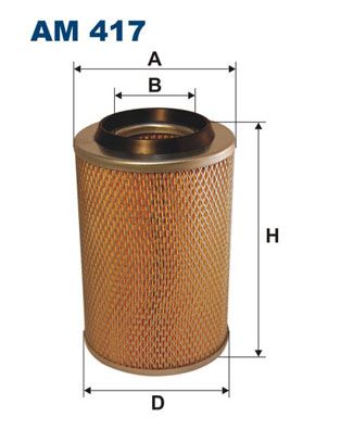 FILTRON AM417 | Hava Filtresi Mercedes M115 Om602 Om616 Om617 W460 W461