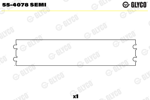 GLYCO 55-4078SEMI | Alfa Romeo Giu-Mito 1.4 Benzinli Tüm Kolburcu Tane