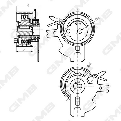 GMB GTB0340 | Triger Gergisi Citroen C4