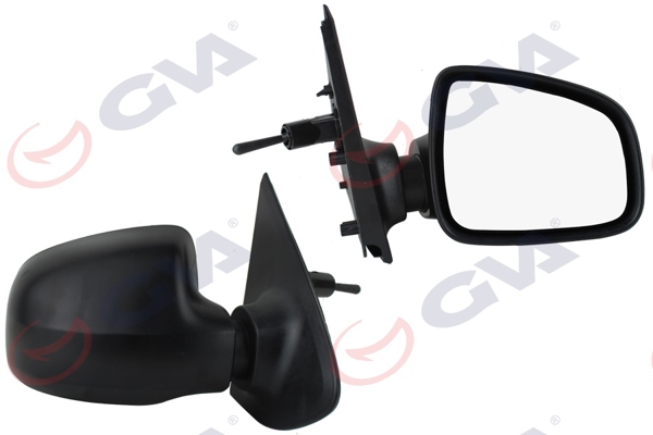 GVA 1019172 | Dış Dikiz Aynası Sağ Sandero Stepway 12 > Mekanik Siyah Kapak Konveks Vm-6804R