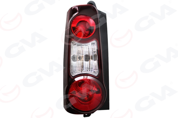 GVA 2045015 | Stop Lambası Duysuz Sol Bagaj Kapısı Çift Kapı Siyah Peugeot Partner III-Berlingo III 2008-18