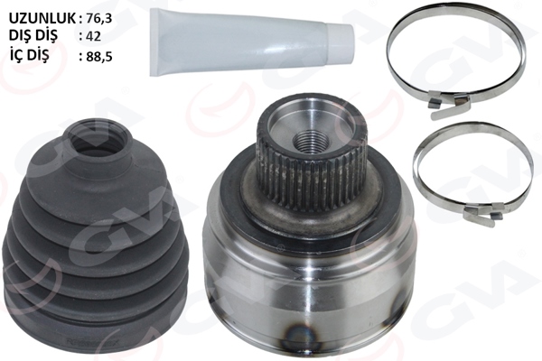 GVA 4475271K | Aks Kafası Dış A4-A5 1.8 Tfsi-2.0 Tfsi-2.0 TDI 08-Caba-Cdha-Cabb-Cdhb-Caeb-Cdnc-Cglc 1.8 Tfsi-2.0 Tfsi-2.0 TDI