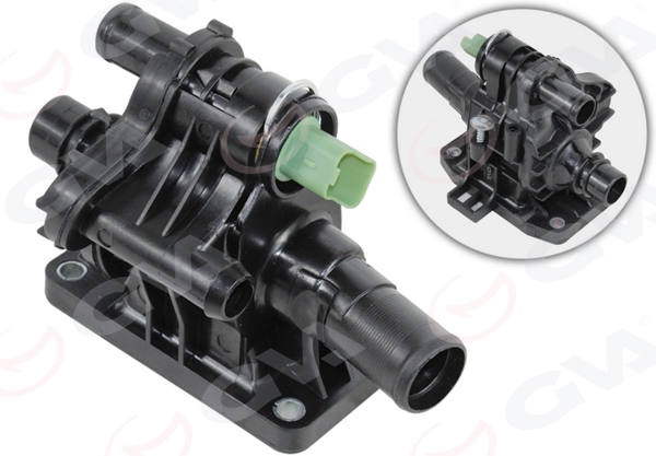 GVA 5143250 | Komple Termostat-Plastik Gövdeli 83 C Citroen Berlingo-C3