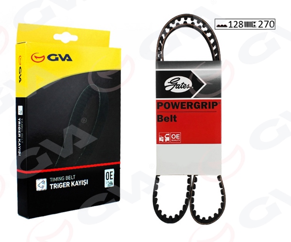 GVA 58128270 | Triger Kayışı 128X270 Renault Megane-Laguna 1.6 1.8 / 2.0 98-01 Clio Sport 2.0 16V 00-05