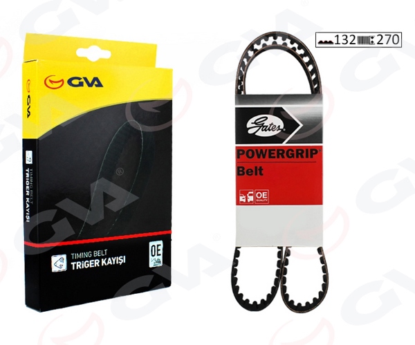 GVA 58132270 | Triger Kayışı 132X270 132 Diş Megane Clio-Laguna-Sandero-1.6 Enj 16V