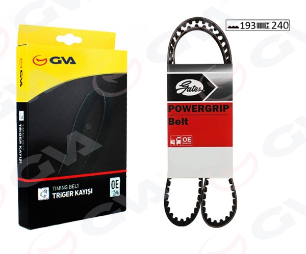 GVA 58193240 | Triger Kayışı 193X240 Brava-Doblo-Marea-Strada 1.9 TD Lancıa Kappa 2..4