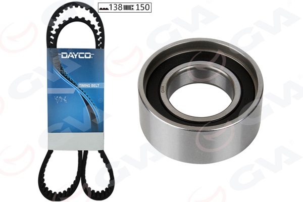 GVA 59T2310D | Eksantrik Gergi Kiti SLX-Tmpr 1.6-Tipo-Uno-Palio 1.4 Dayco Kayış