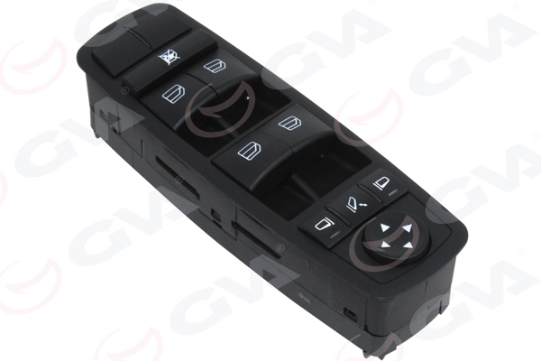 GVA 8099036 | Cam Açma Salterı Ön Sol Siyah. Ayna Katlamalı Mercedes X164 W251