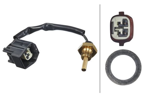 HELLA 6PT009309-461 | Sıcaklık Sensörü Volvo C70 S40 S60 S70 S80