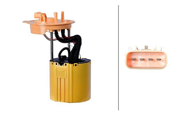 HELLA 8TF358304041 | Yakıt Besleme Ünitesi Elektrikli 4 Soketlı