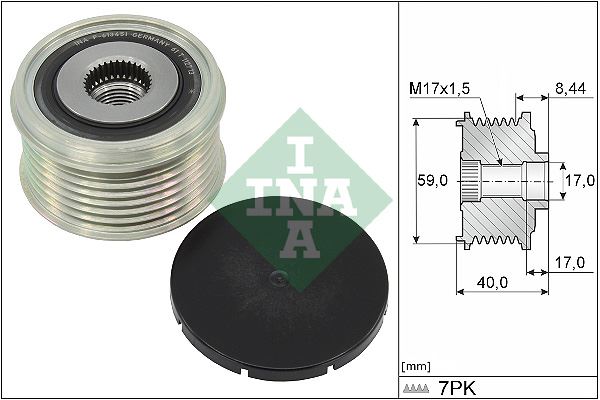 INA 535033110 | Alternatör Kasnağı Nissan Nv350