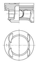 KOLBENSCHMIDT 41007620 | Piston Segman 0,5 Farklı 73,4mm 1.4 Turbo 1 14 Net Euro V