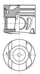 KOLBENSCHMIDT 41712600 | Piston 83,00mm M.Benz 651 08 -