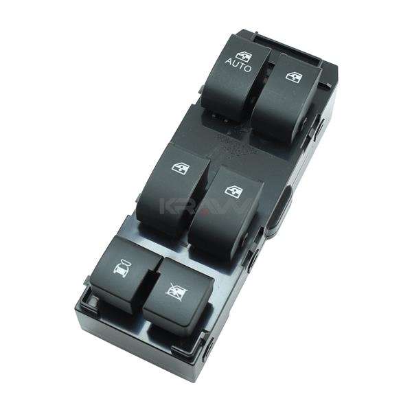 MCAR AN-1360G | Cam Açma Anahtarı Ön Sol Dörtlü Chevrolet Captiva C140 08-12 14 Pin Yesıl Işık