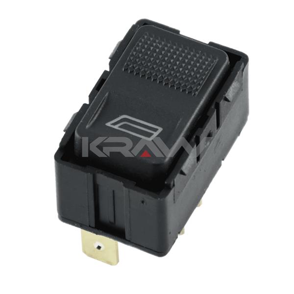 MCAR AN-1525 | Cam Açma Kapama Anahtarı Tekli Audi 80 Audi 100 A6 94 97