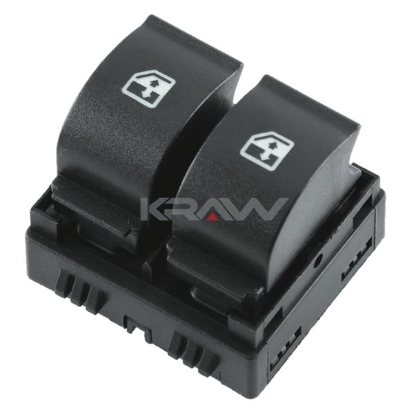 MCAR AN-214 | Cam Açma Kapama Anahtarı Sol Linea Çiftli Cercevesız (4 Fıs)
