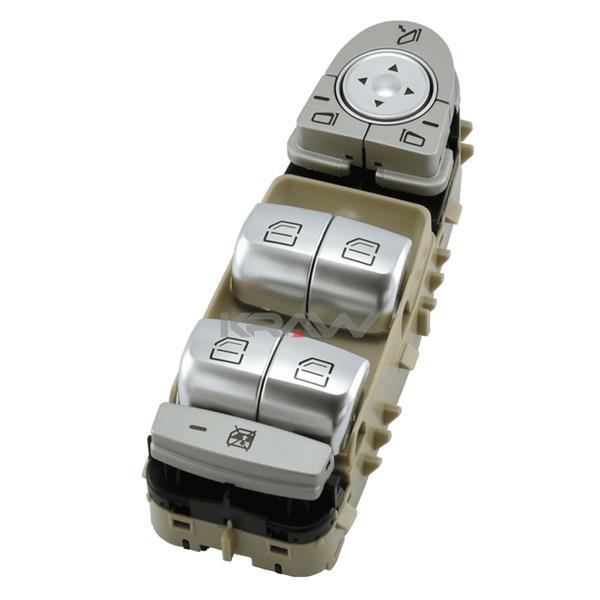MCAR AN-558C | Cam Açma Salterı Sol (Dörtlü, Ayna Katlamalı, Bej 8T92) C257 17 > W213 16 > S213 16 >