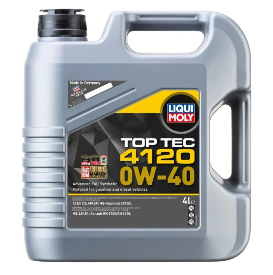 LIQUI MOLY 21847 | Top Tec 4120 0W-40 4 L