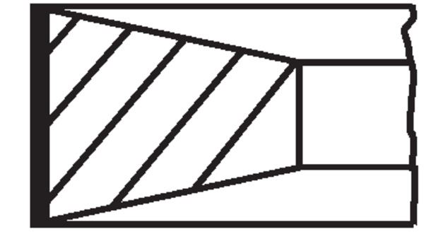 MAHLE 039RS001150N0 | Segman 75.00 mm (Std) Peugeot 206 207 306 308 1.6 HDI Dv6ted4 (Krom Kaplama)