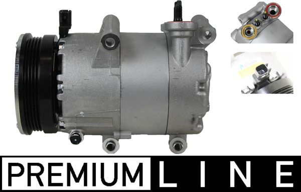 MAHLE ACP554000P | Klima Kompresörü Ford Focus III 2.0 13 > 17 Ford Focus III Turnier 2.0 13 > 20