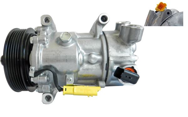 MAHLE ACP596000S | Klima Kompresörü P207-C3 1.4-1.6-P307-C4 1.4-1.6-2.0-P308 1.6-2.0-Partner Tepee-Berlingo-C5 1.6 HDI