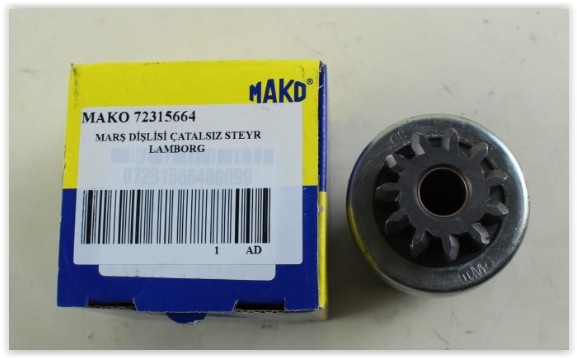 MAKO 72315664 | Marş Dişlisi Çatalsız Steyr Lamborghını-Pancar Motor