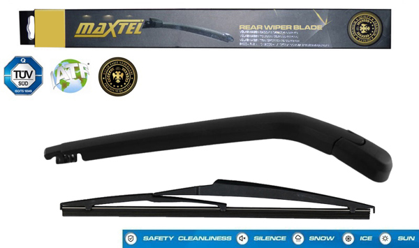 MAXTEL 12610200 | Arka Silecek Kolu Ve Süpürgesi Toyota Yaris 1.5G (P9,Vnk) 2008 2013 305mm