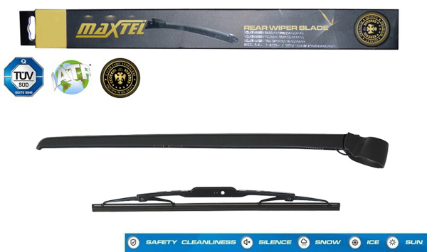 MAXTEL 12631338 | Arka Silecek Kolu Ve Süpürgesi Audi Q7 2006-2015 330mm