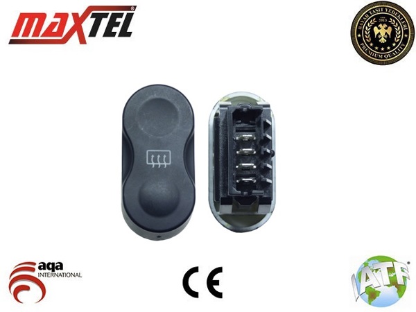 MAXTEL 164 04 145 | Cam Rezistans Anahtarı Arka Renault Logan II 12= > , Dacia Logan II 12-18