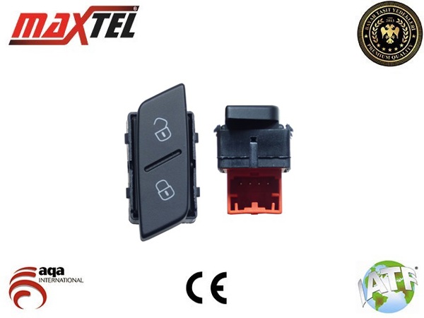 MAXTEL 165 06 125 | Merkezi Kilit Anahtarı Volkswagen Passat B7 10-14