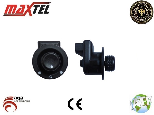 MAXTEL 166 04 141 | Ayna Ayar Düğmesi 7 Pin Renault Clio II, Megane, Kangoo, Master