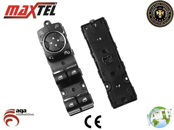 MAXTEL 18202023 | Cam Açma Düğmesi (Dörtlü) Mondeo IV 13 > 17