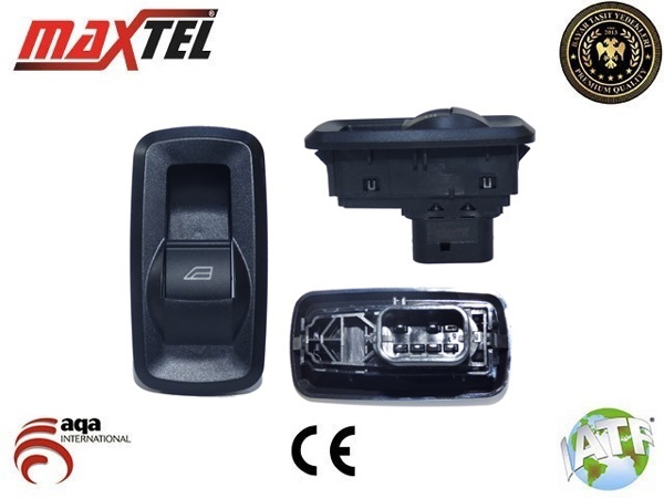 MAXTEL 182 02 054 | Cam Açma Kapama Anahtarı Sağ Ford Cargo Ym Eco Sport 14 13-17, Fiesta VI 12= >