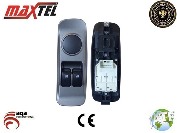 MAXTEL 18203041 | Cam Açma Anahtarı Ön Sol H100 Kamyonet 2004-> Çerçevelı 7 Pin