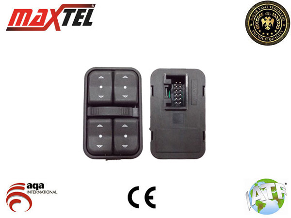 MAXTEL 18207567 | Cam Açma Anahtarı Sol Ön Dörtlü Astra G Meriva A Zafira