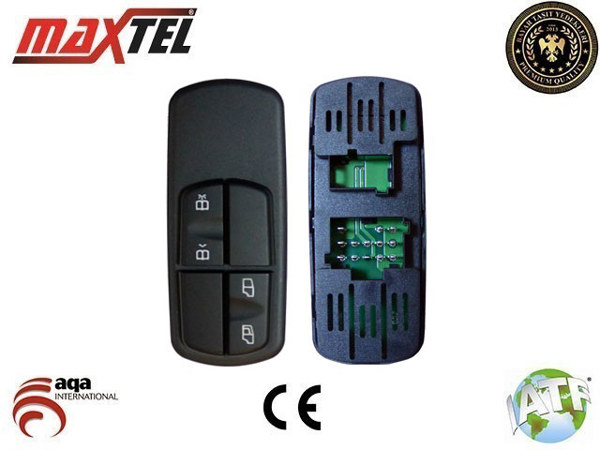MAXTEL 182 08 103 | Cam Kaldırma Anahtarı Sağ 13 Pin Mercedes-Benz Atego 98-04, Atego 2 04= > , Axor 02-12, Axor 2 11= >