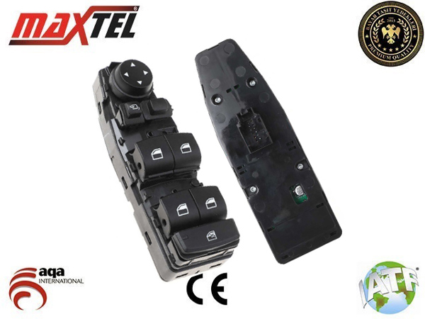 MAXTEL 18209107 | Cam Düğmesi BMW F06 F07 F10 F11 F20 F18 F25 F26 F30 F31 Sol Perdesız Katlanır