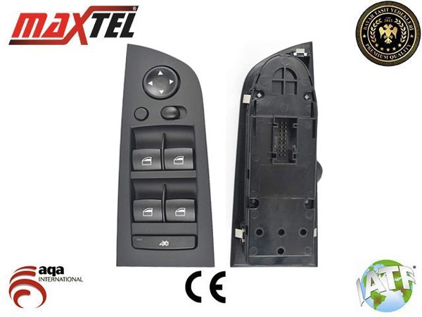 MAXTEL 18209337 | Cam Düğmesi BMW E70 E87 E90 E91 X1 Siyah Sol