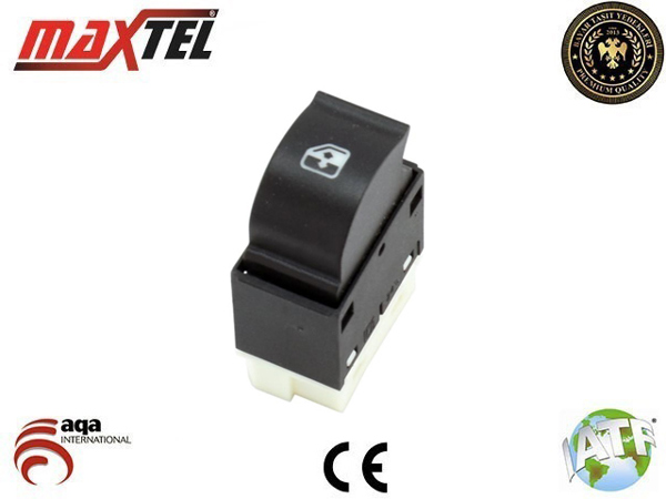 MAXTEL 182 29 733 | Cam Açma Kapama Anahtarı Sağ Iveco Eurocargo E10 (91 -) 2015 Iveco Stralıs (02 -) Iveco Trakker (02 -) 6 Pin