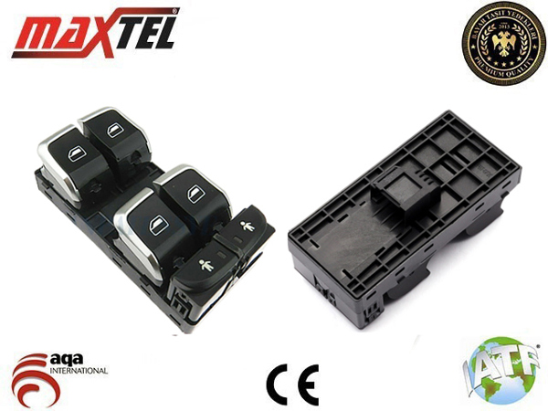 MAXTEL 182 31 137 | Cam Kaldırma Anahtarı Ön Sol Audi A6