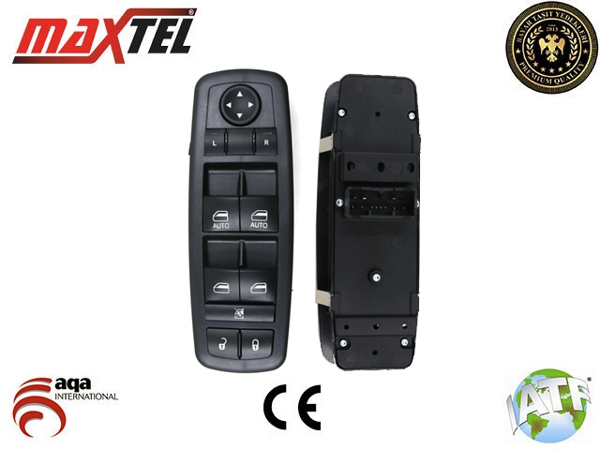 MAXTEL 18232235 | Cam Kaldırma Anahtarı Sol 11 Pin Ayna Katlamasız Chrysler 300C 12 >