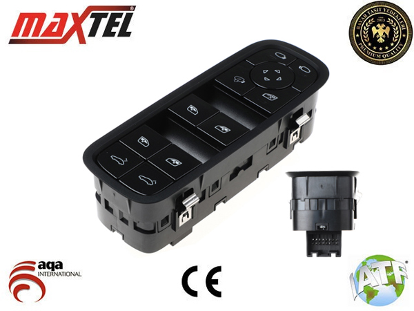 MAXTEL 18235861 | Cam Kaldırma Anahtarı 4Lu Porsche Panamera 971 Sol 16 Pin 16 >